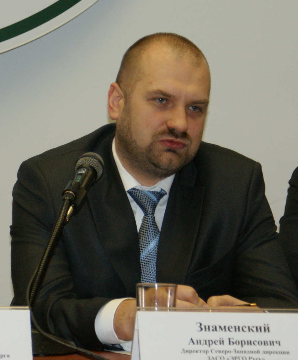 Знаменский Андрей Борисович, директор Северо-Западной дирекции ЗАСО «ЭРГО Русь»
