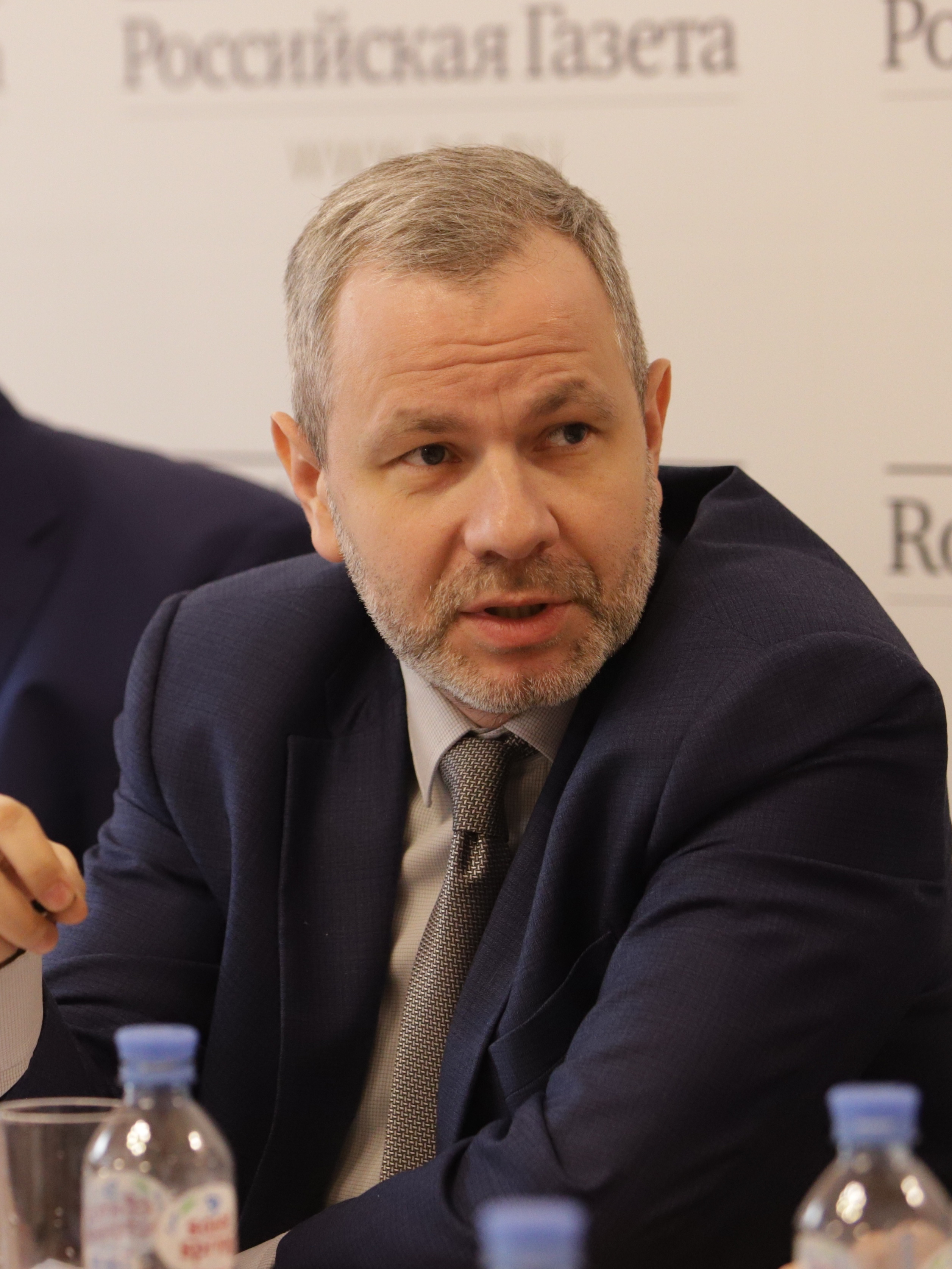 Хайкинсон Александр Симонович — Директор Департамента Малого и Среднего Бизнеса Санкт-Петербургского филиала ПАО «Промсвязьбанк» (Фото: Святослав Акимов, РГ)
